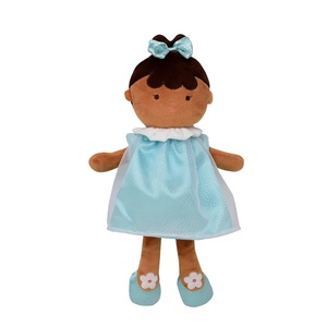 Muñeca de Trapo Suave y Tierna, Muñeca Africana para Dormir y Abrazar, Juguete para Niñas - Product Image 1