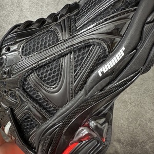 Zapatillas Deportivas Casuales de Alta Calidad, Negras, con Forro de Malla Transpirable, Entresuela y Suela de Cuero Genuino, Estilo LED, Zapatos de Baloncesto - Product Image 1