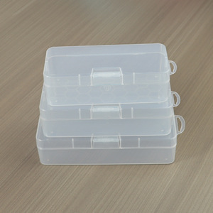 Transparent Rectangular Plastic <b>Storage</b> <b>Box</b> With Lid For Office Organizing And Mobile Phone Accessories - Product Image 4