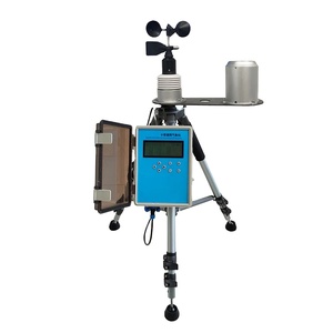 Station météo automatique portable AWS006A02, RS485, RJ45, WIFI, GPRS, capteur de surveillance environnementale, sans fil, OEM personnalisable, AWS0 - Product Image 1