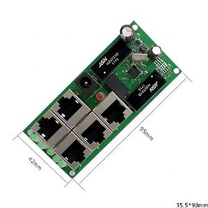 Mini <strong>Ethernet</strong> Switch PCB 5 Port 100Mbps Home Network Switch <strong>Ethernet</strong> Module For Gaming OEM ODM - Product Image 2
