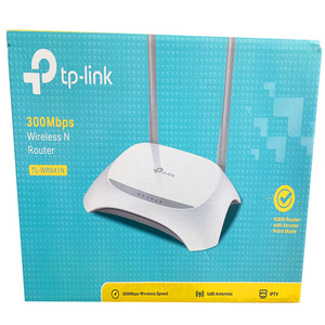 เวอร์ชั่นภาษาอังกฤษ <span class=keywords><strong>TP</strong></span>-<span class=keywords><strong>Link</strong></span> เราเตอร์ไร้สายดูอัลแบนด์300ม. พร้อมพอร์ตอีเธอร์เน็ตบ้าน WIFI <span class=keywords><strong>TL</strong></span>-<span class=keywords><strong>WR841N</strong></span> เจาะผนัง - Product Image 3