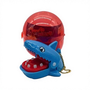 YELL Japón Genuino PVC Twist Egg Bite Little Shark Game Pequeño Accesorio Colgante Regalo para Niños - Product Image 1