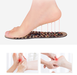 Nouveau produit Massage des pieds semelle intérieure en caoutchouc pavé thérapie point d'<span class=keywords><strong>acupression</strong></span> conception réflexologie pieds pour hommes femmes - Product Image 6