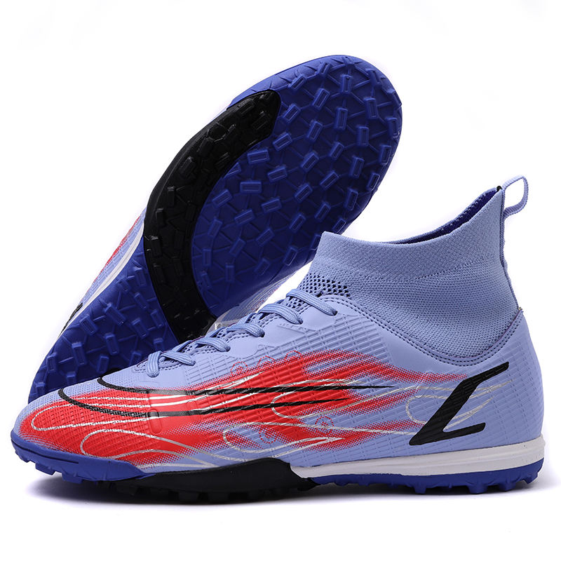 High Top Lace Football Boots for Men Women Boys Girls Children-FG