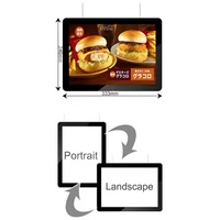 A1 A2 A3 A4 Menu Fotografi Anime Light Box Slim Ultra Tipis Aluminium Bingkai Poster LED Light Box