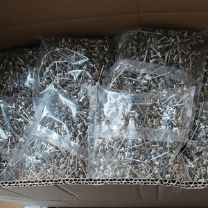 Cabezal de bomba de aire con aguja de doble rosca para inflar balones, color plateado, 38 mm de longitud, fabricado en Zhejiang - Product Image 3