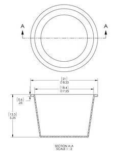 Céramique pondérée <span class=keywords><strong>Skimmer</strong></span> <span class=keywords><strong>Panier</strong></span> s'adapte <span class=keywords><strong>pour</strong></span> HAYWARD POMPE SPX1070E - Product Image 4