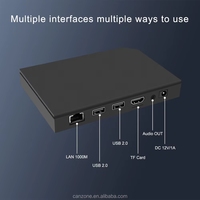 TV Box Android 14 con Soporte para IPTV, Amlogic S905X5M Quad Core, 4K Streaming, 2GB RAM, 16GB, WiFi 6, Control por Voz, Fabricante OEM ODM