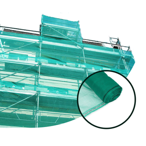 Trung Quốc HDPE màu xanh lá cây chống cháy dệt kim giàn giáo saftey lưới lưới/mảnh vỡ an toàn lưới - Product Image 1