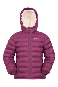 Veste matelassée pliable pour enfants, mode d'hiver pour l'extérieur, avec fermeture éclair et capuche pour filles - Product Image 2