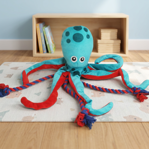 Jouets à mâcher en coton souple et durable écologique Style dessin animé moderne fait maison pour les petits chiots Emballage en carton - Product Image 4