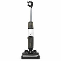 180 °   Aspirateur sans fil à aspiration humide et sèche, auto-nettoyant, pour sols durs, marbre, carrelage, bois, stratifié