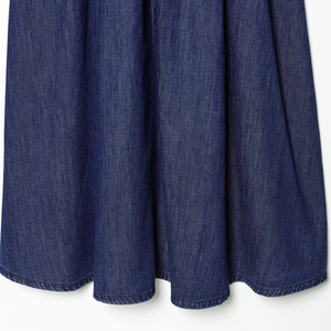 SHENZHU Vestido Midi Vaquero Sin Espalda para Mujer, Nueva Moda Verano 2026, Estilo <span class=keywords><strong>Vintage</strong></span> Casual Sin Mangas, <span class=keywords><strong>Vestidos</strong></span> de Mujer - Product Image 6