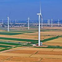 Système de générateur éolien de 500 kW de taille moyenne pour grandes pâturages avec tour indépendante de 42 m