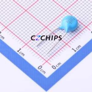 Condensador de Seguridad DCF102M26Y5VQ60L5A1, Componente de Orificio Pasante (THT), P=5mm 1nF 20% 250V/400V X1, Y2 - Product Image 1