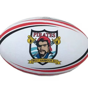 ลูกรักบี้มือจับขนาด5ดีไซน์โจรสลัดใหม่ล่าสุดทันสมัยไม่เหมือนใคร - Product Image 1