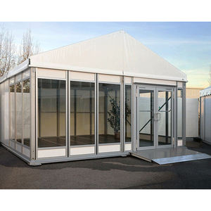 OEM/ODM Aluminum Outdoor Padel Tennis Roof Sports Court Tent Cover Sheds Prefab Workshop Warehouse Hall Hangar Shelter for Sale - Product Image 4