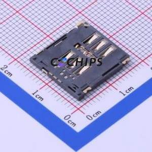 SNO-019 SIM Card Connector SMD Connector Card Tray Type Nano SIM Card Card Holder No Card Detection - Product Image 2