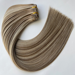 Extensions de <span class=keywords><strong>cheveux</strong></span> humains à double trame, nouvelle tendance 2026, <span class=keywords><strong>cheveux</strong></span> vierges, doux, lisses, <span class=keywords><strong>cheveux</strong></span> chinois, toutes les couleurs, adaptées à la trame à la machine - Product Image 2