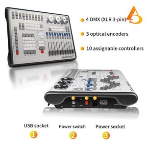 Consola de Luces AICPOSE Titan Control Wing para Discotecas, Bodas y Escenarios, Controlador de Atenuación DMX - Product Image 5