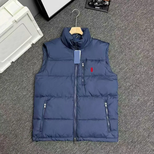 <span class=keywords><strong>Gilet</strong></span> Invernale di Lusso Classico per Uomo, Giacca Senza Maniche Imbottita con Ricamo RL, Idrorepellente, Design Elegante, Nero - Product Image 5