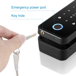 Cerradura Inteligente para Puerta de Vidrio con Reconocimiento Facial, Huella Dactilar, Wifi y RFID, Compatible con la Aplicación Tuya - Product Image 5