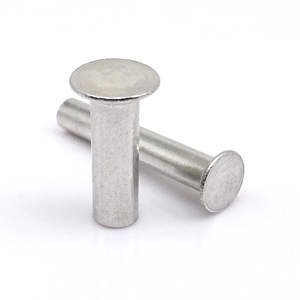 Remaches sólidos con cabeza avellanada plana de 2mm, 3mm, 4mm, 5mm, 6mm, 8mm, cabeza de cono plano, remache sólido Remaches De <span class=keywords><strong>Ojal</strong></span> De Acero Inoxidable - Product Image 6