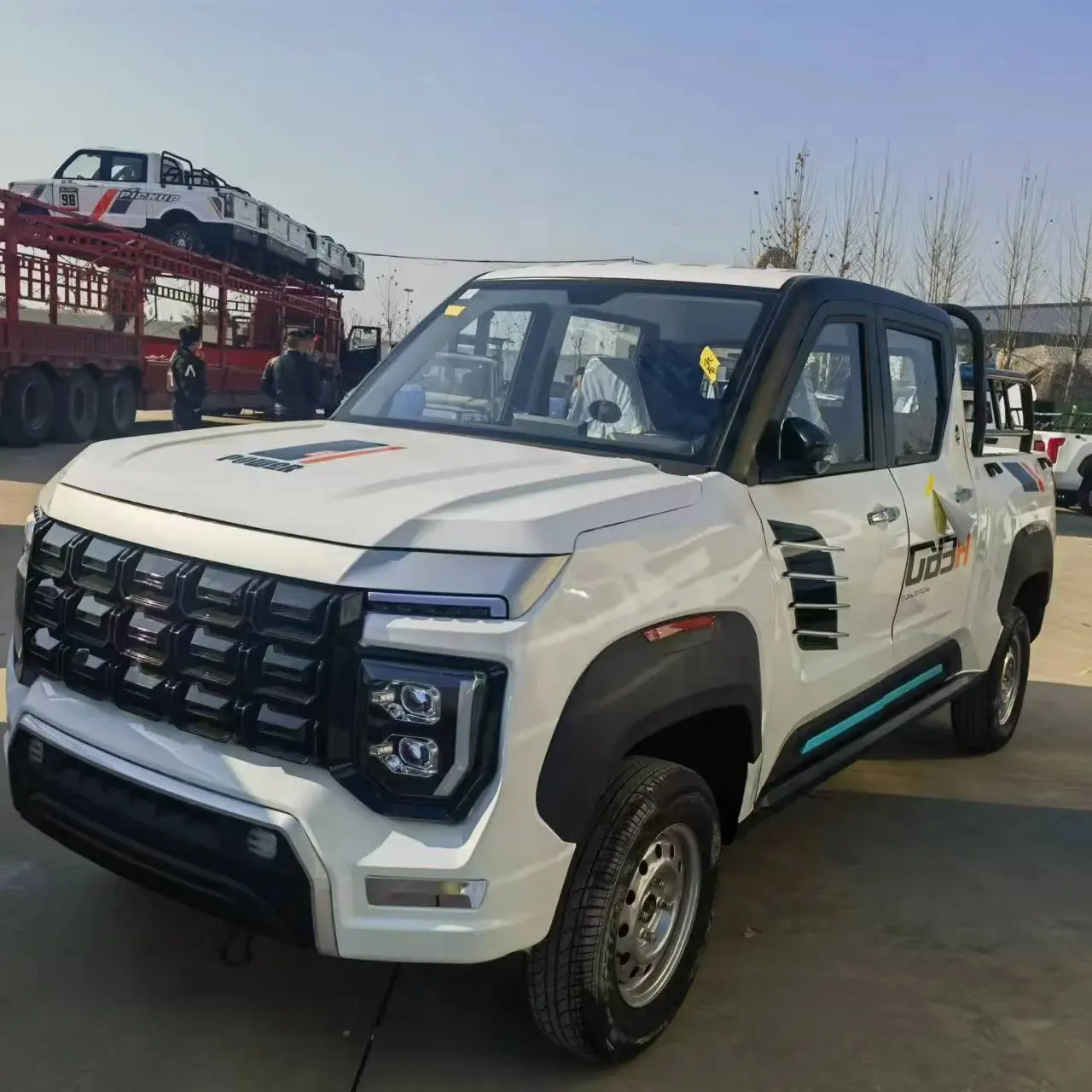 2024 China Mini camioneta eléctrica 4x4 camioneta Auto Van Ev