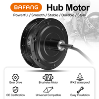 Moteur de moyeu arrière Bafang G020, type DC, pour vélo électrique, moteur de moyeu sans balais BLDC, 500W, 48V