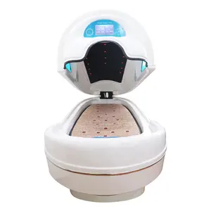 Ozone sauna spa capsule slimming machine PEMF therapy device far infrared thermal spa capsule for home and salon