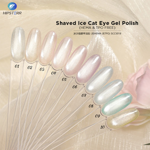 Gel à ongles magnétique 9D effet œil de chat de haute qualité, gel UV magnétique de luxe, étiquette privée, vente en gros, vernis gel magnétique longue durée - Product Image 1