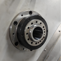 Mini máquina de torno CNC, diseño de cama plana Horizontal controlado por Syntec automático Simple, mecanizado multitarea, 2 unidades