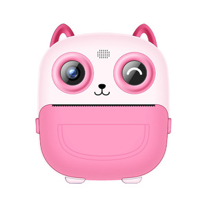 2025 món quà tốt nhất trẻ em ngay lập tức máy in máy ảnh ống kính kép HD video vui vẻ trò chơi trẻ em DIY inkless Máy in nhiệt máy quay kỹ thuật số - Product Image 5