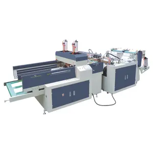 DFHQ-450*2 plastic bag making machine price hot sealing and cutting bag making machine tshirt plastic bag making machine