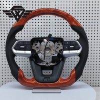 Volant de course en bois de pêche fabriqué sur mesure pour Toyota Prado LC200 LC300 Camry Corolla Highlander