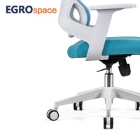 Chaise de bureau ergonomique pivotante EGROspace pour cadre dirigeant, mobilier confortable pour le personnel commercial
