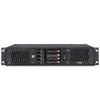 Amplificateur 4 canaux 800W * 4(8ohms RMS) Amplificateur de puissance audio Amplificateur haut-parleur classe D Amplificateur de puissance sonore