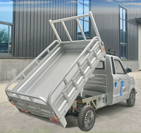 Camionnette électrique à grande vitesse 1000W conduite à gauche petit 4x4 Mini camionnette électrique clôture de siège à une rangée réservoir de cargaison Euro 5
