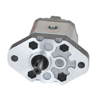 Pompe à engrenages hydraulique rotative double LF, montage ovale, spline rectangulaire, déplacement 1,1-8,0 ml/r, pression 200 bar, vitesse 2000 tr/min, 0,5