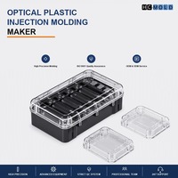 Moulage par injection optique de plastique à haute répétabilité pour couvercles de batteries avec analyse de moulerie et revue de processus