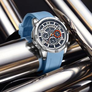 REWARD Chronograph Sport Mens Watches Fashion Brand Waterproof Silicone Man Quartz Watch Male <b>Clock</b> Relogio Masculino - Product Image 2