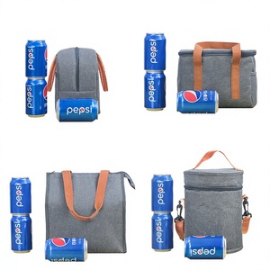 Sac à lunch isotherme en tissu Oxford avec fermeture éclair, écologique et durable, portable, étanche, pour les travailleurs de bureau - Product Image 5