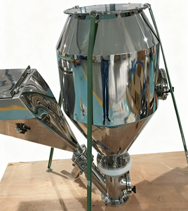 เครื่องบรรจุแบบกึ่งอัตโนมัติ ทำจากสแตนเลส เป็นมิตรกับสิ่งแวดล้อม ความแม่นยำสูง ใช้ลมอัด สำหรับบรรจุเครื่องดื่ม เคมีภัณฑ์ อาหาร ผง และน้ำมัน - Product Image 2