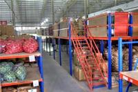 Plateforme de rayonnage industrielle pour entrepôt