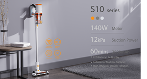 Extractor de vacío ciclónico vertical inalámbrico OEM, práctico limpiador BLDC ligero con pilas para uso doméstico en garaje al aire libre - Product Image 4