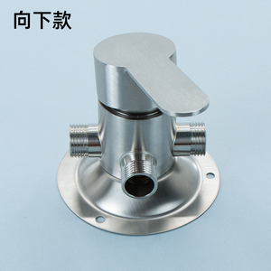 Grifo de agua fría y caliente expuesto de acero inoxidable 304 con interruptor para cabezal de ducha, válvula mezcladora de tubería expuesta para calentador de agua solar - Product Image 2