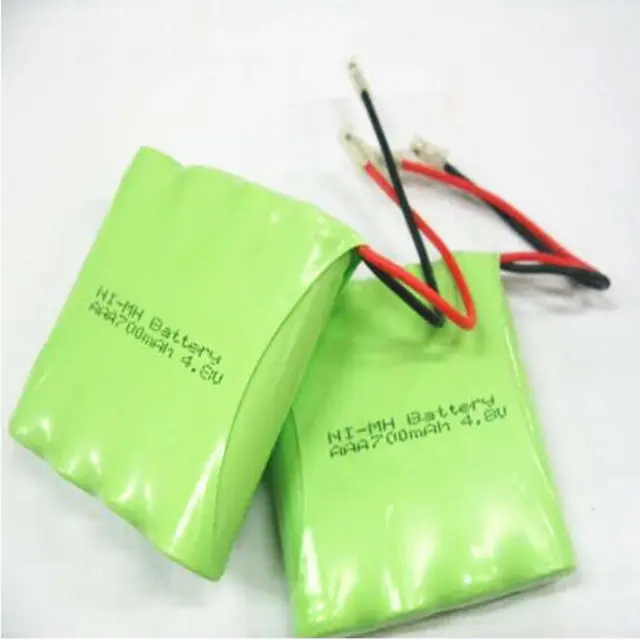 Gmcell có thể sạc lại AA pin NI-CD AA 4.8V 800mAh pin gói