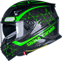Casque de moto intégral VCOROS FA602 en fibre de carbone, casque de sport avec visière, homologué DOT, casque de sécurité unisexe