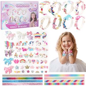 Girls Arts <b>Craft</b> Hair Kit Make Your Own Headbands Butterflies Hearts Flowers <b>Gems</b> Creative Play Gift Box - Product Image 1